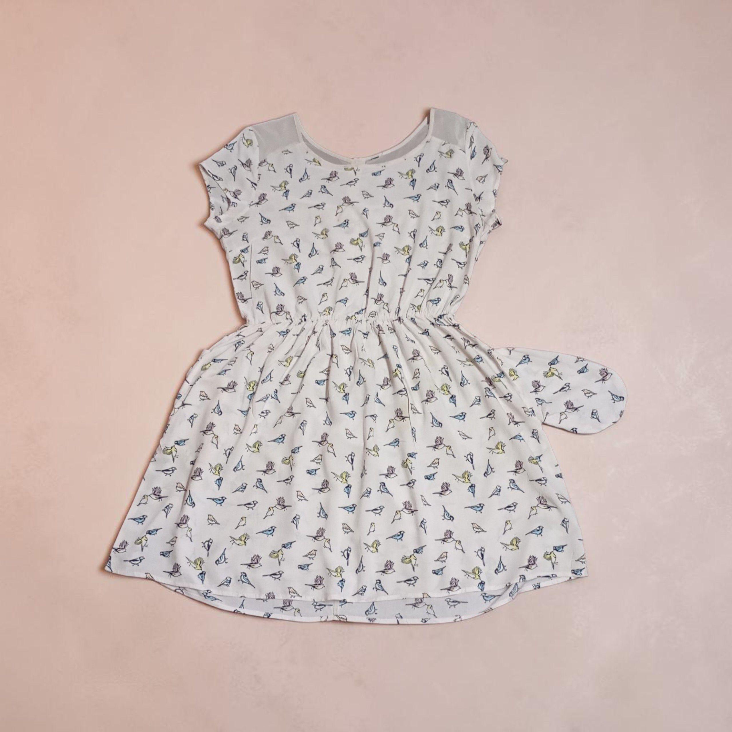 H&M Bird Print Dress - Thumbnail 3