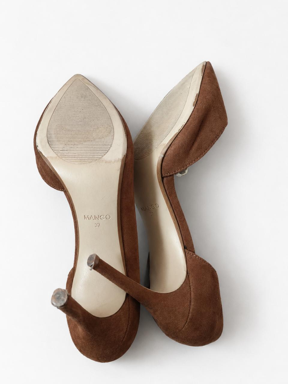 Mango Suede Heel - Thumbnail 4