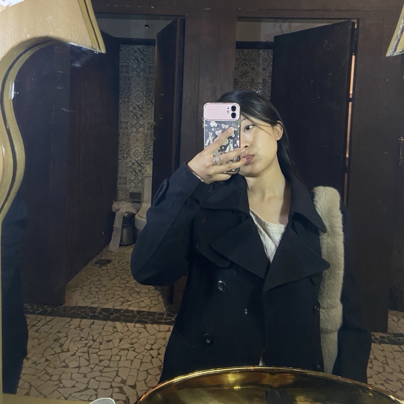 vintage woolen trench coat
