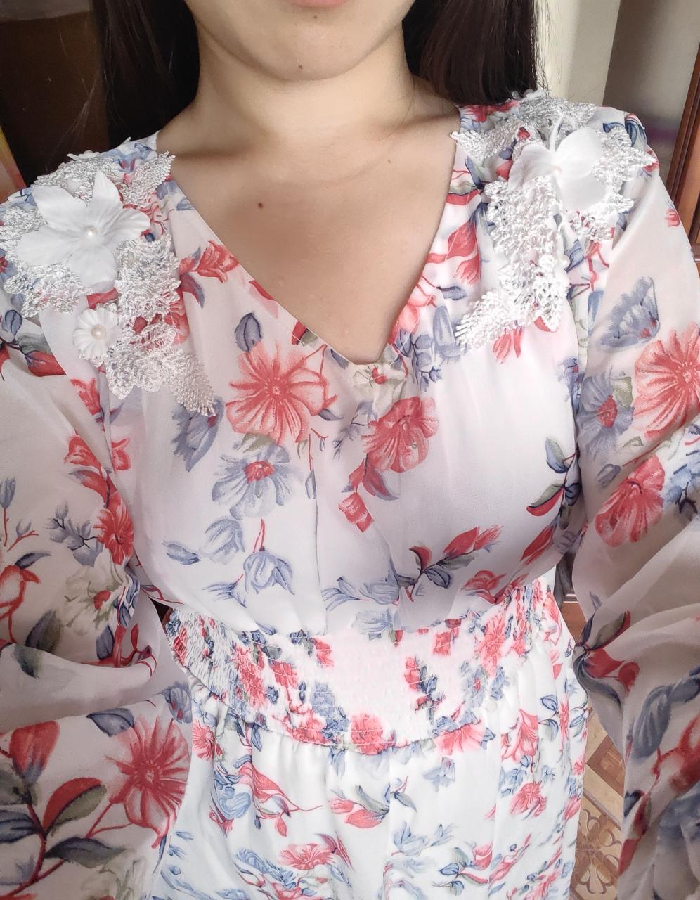 Floral Maxi Dress - Thumbnail 4