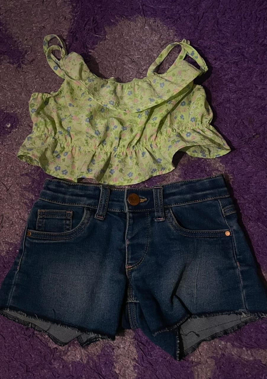 Top And Shorts