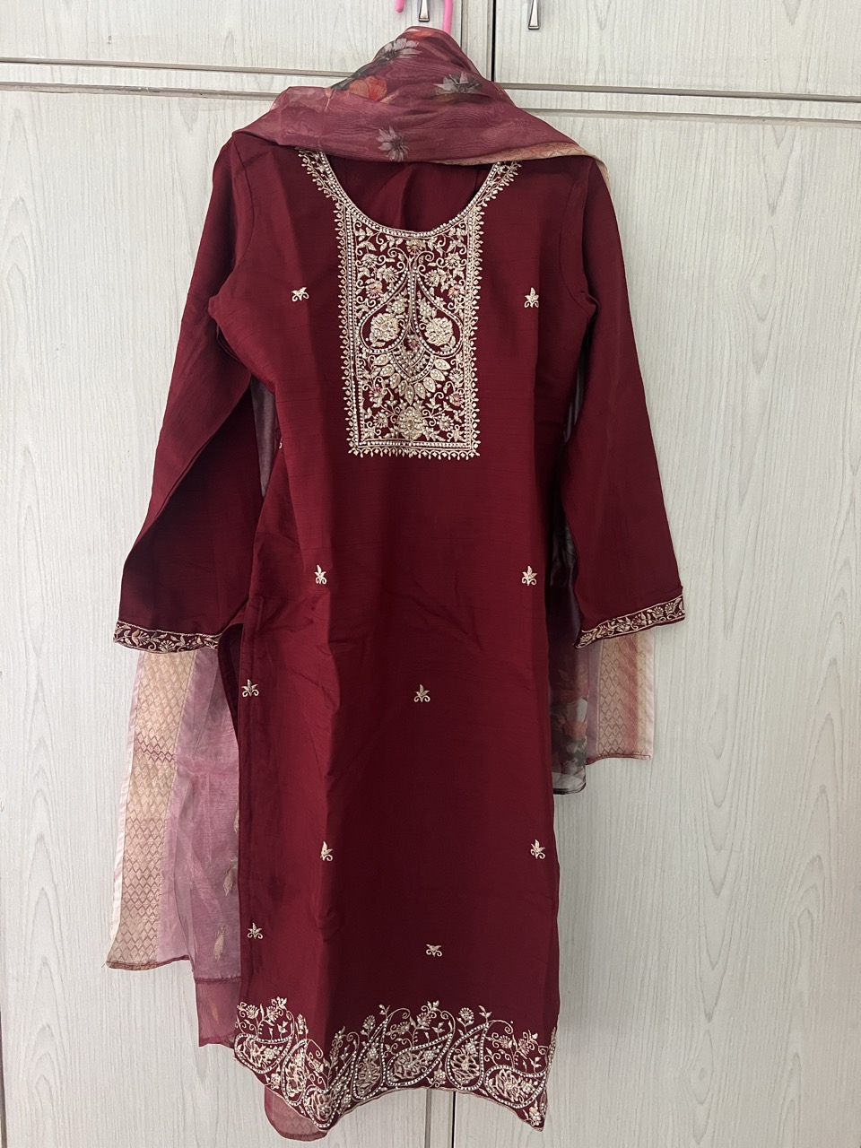 Maroon Full 3 Piece Set - Thumbnail 2