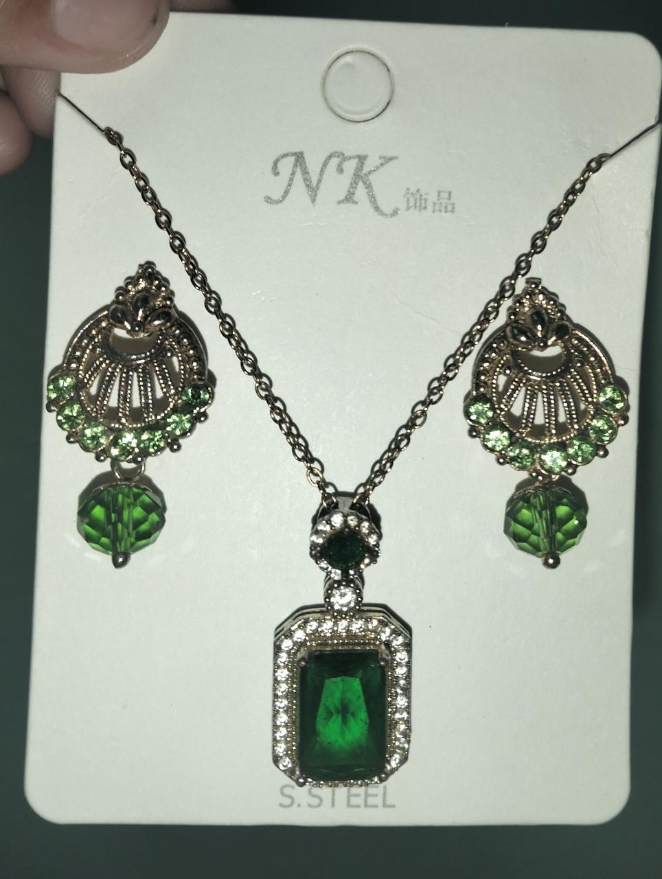 Earring And Necklace Set - Thumbnail 2