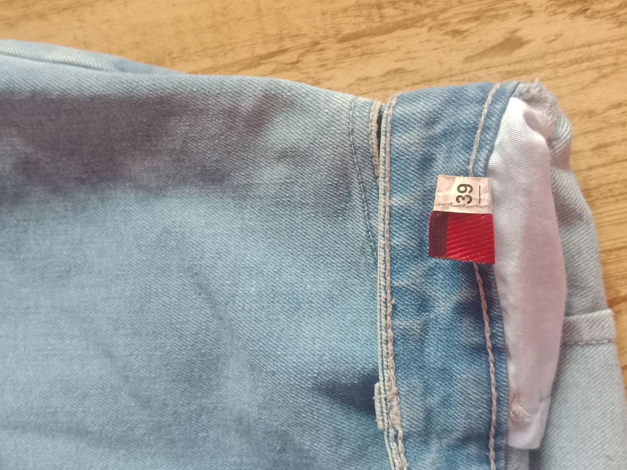 light denim skirt - Thumbnail 3