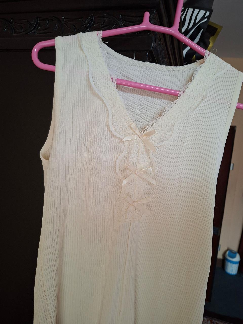 Cute Laced And Bow Summer Tank Top - Thumbnail 4