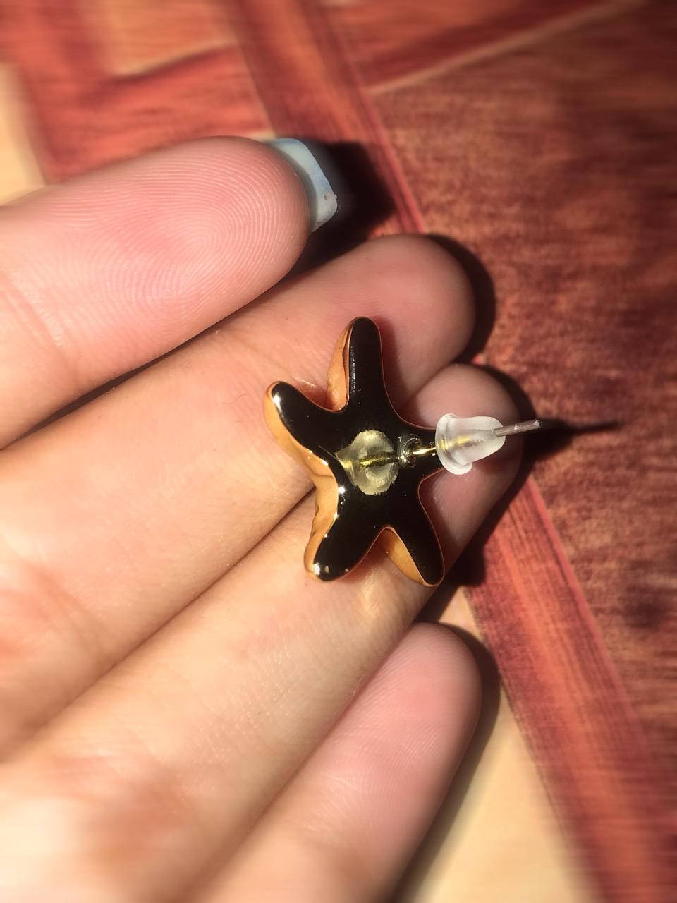 Gold Starfish Earing⭐️ - Thumbnail 3