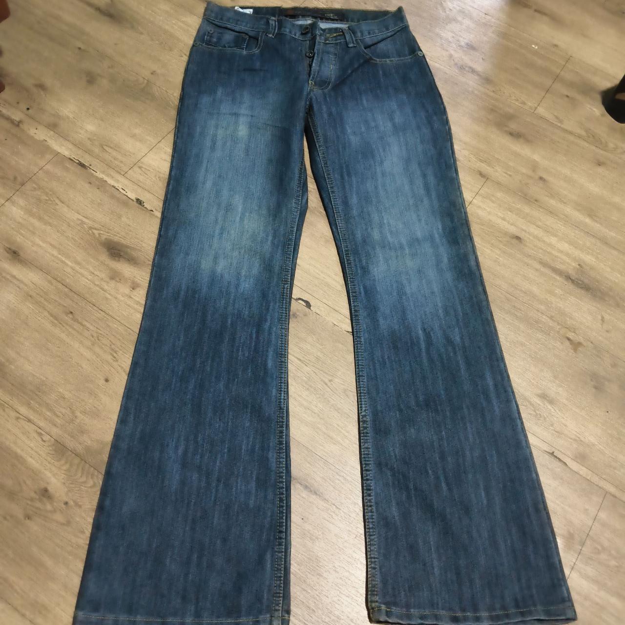 Vintage Style Wide Bootcut Jeans - Thumbnail 2