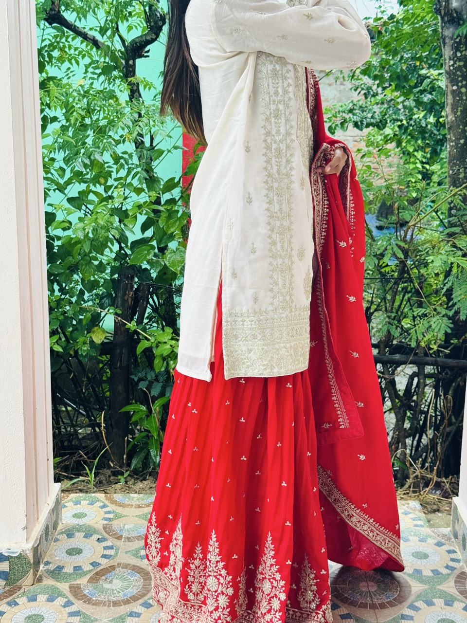 Sharara Set - Thumbnail 4