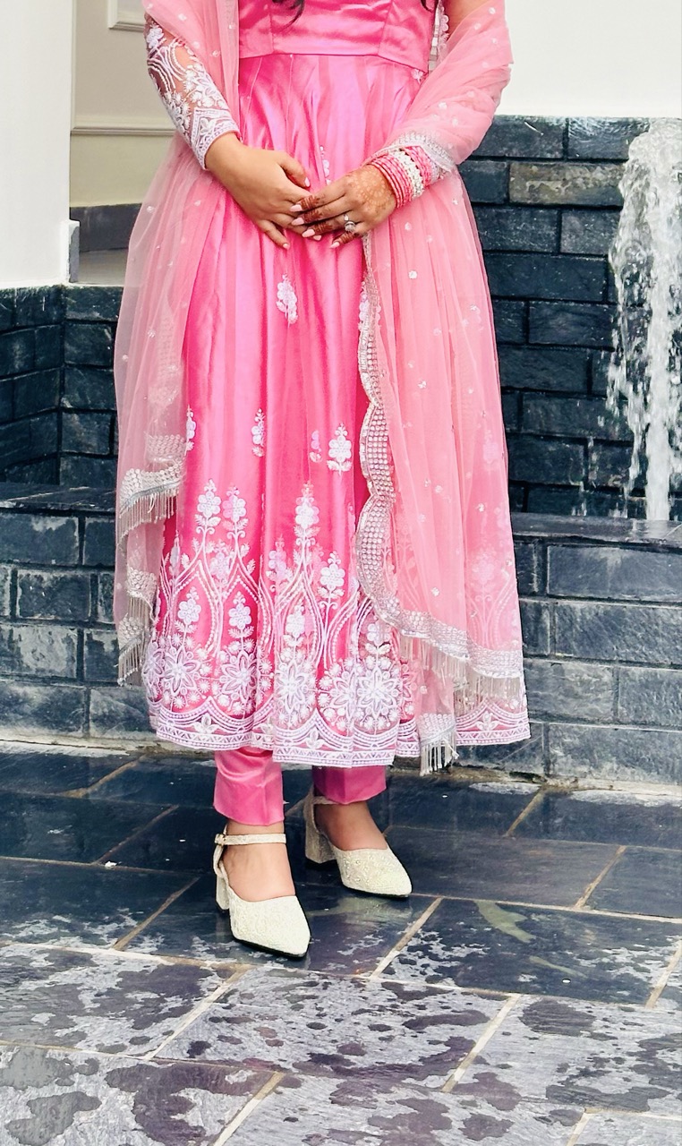 anarkali  kurtha for sale - Thumbnail 3