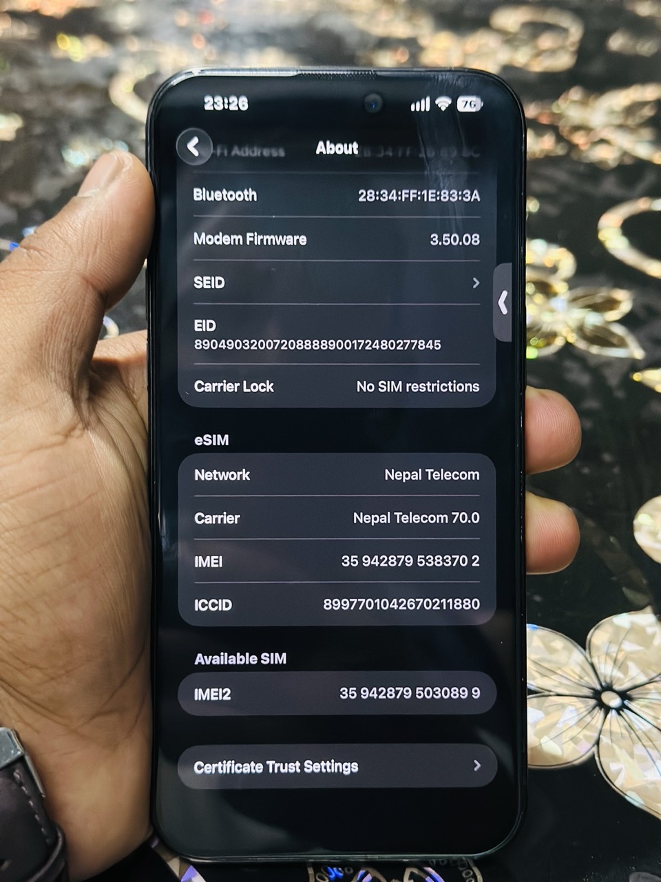 Iphone 15 Pro Max 256 Gb 95 Battery Health - Thumbnail 3
