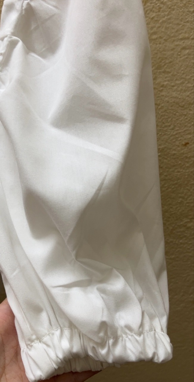 white puff sleeve top - Thumbnail 3