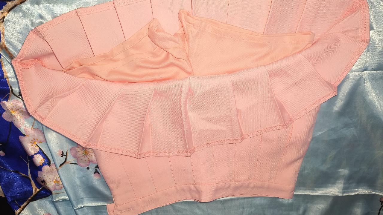 Pink Tennis Skirt - Thumbnail 3