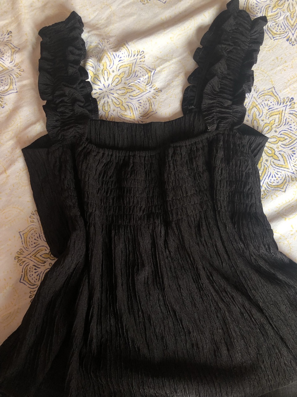 Ruffle Babydoll Top - Thumbnail 3