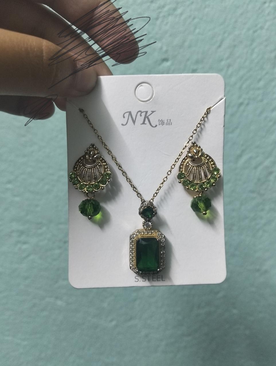 Earring And Necklace Set - Thumbnail 3