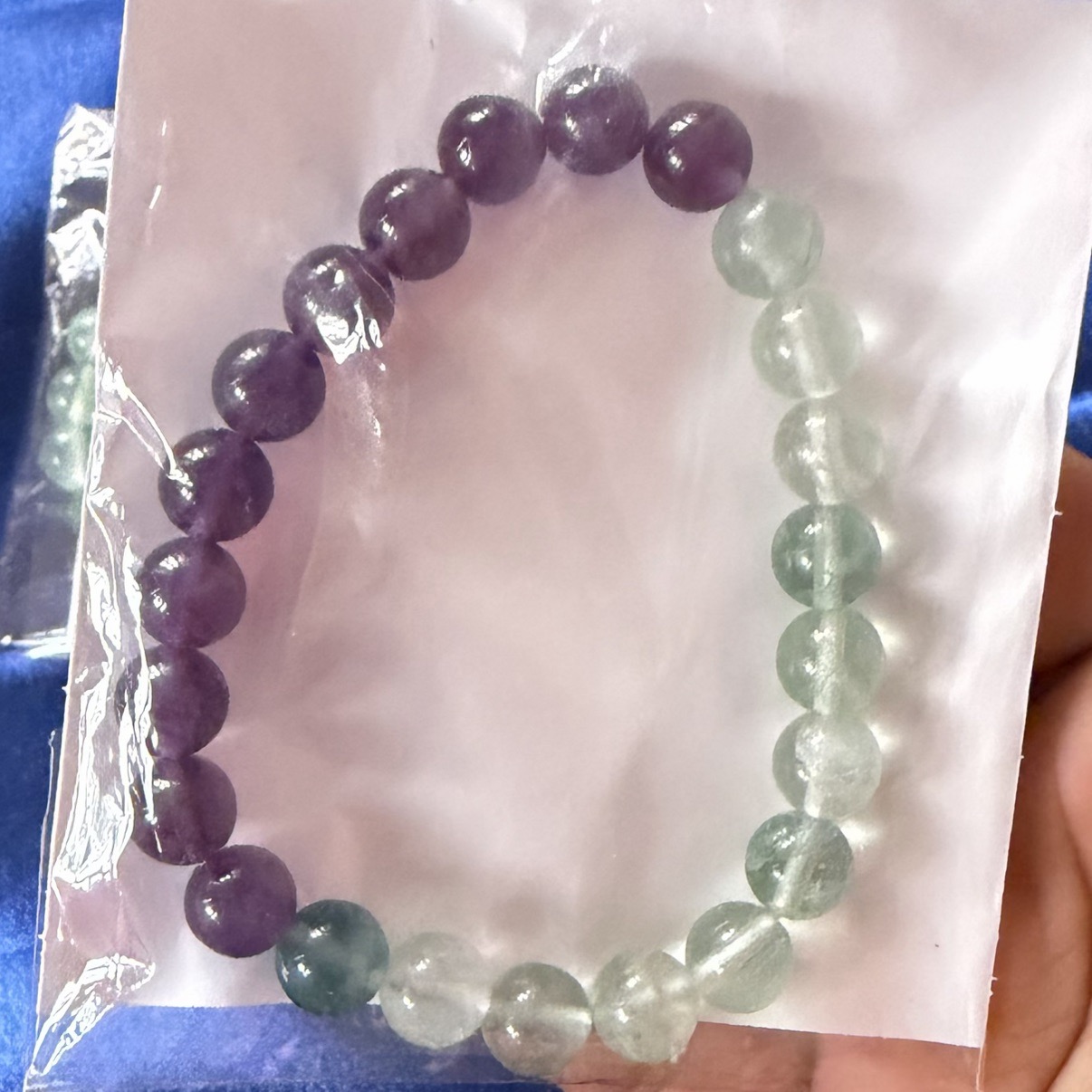 Fluorite X Amethyst