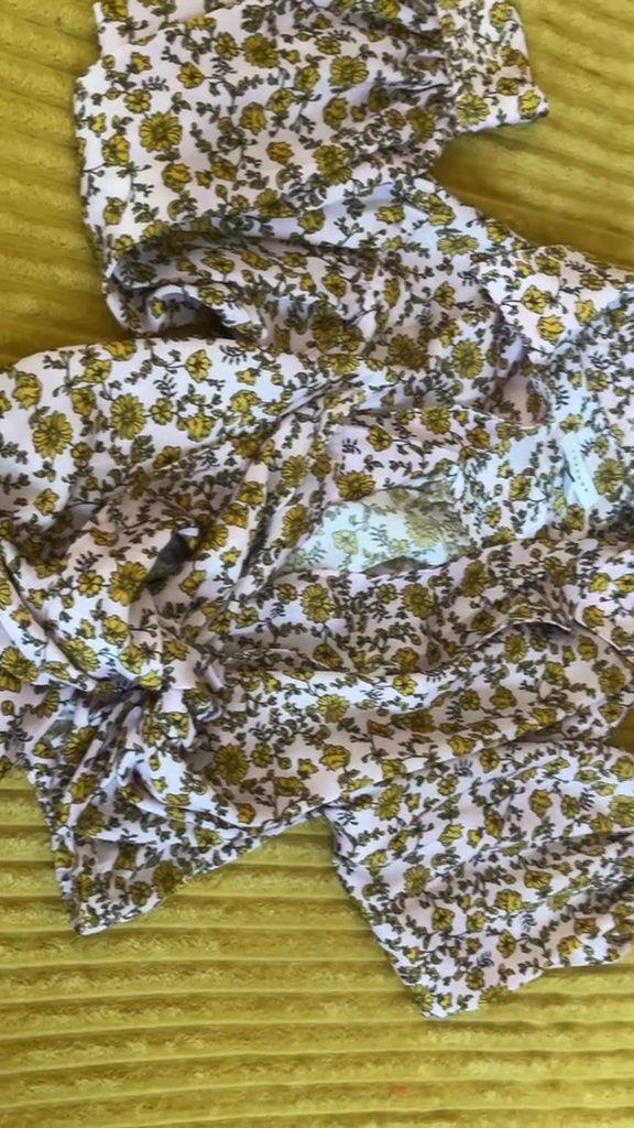 Floral TieFront Shirt - Thumbnail 2