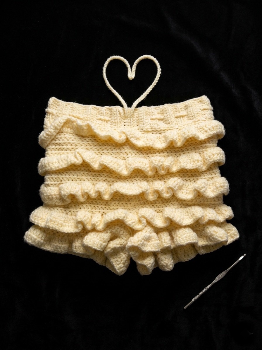 Mini Low Waisted Shorts - Thumbnail 4