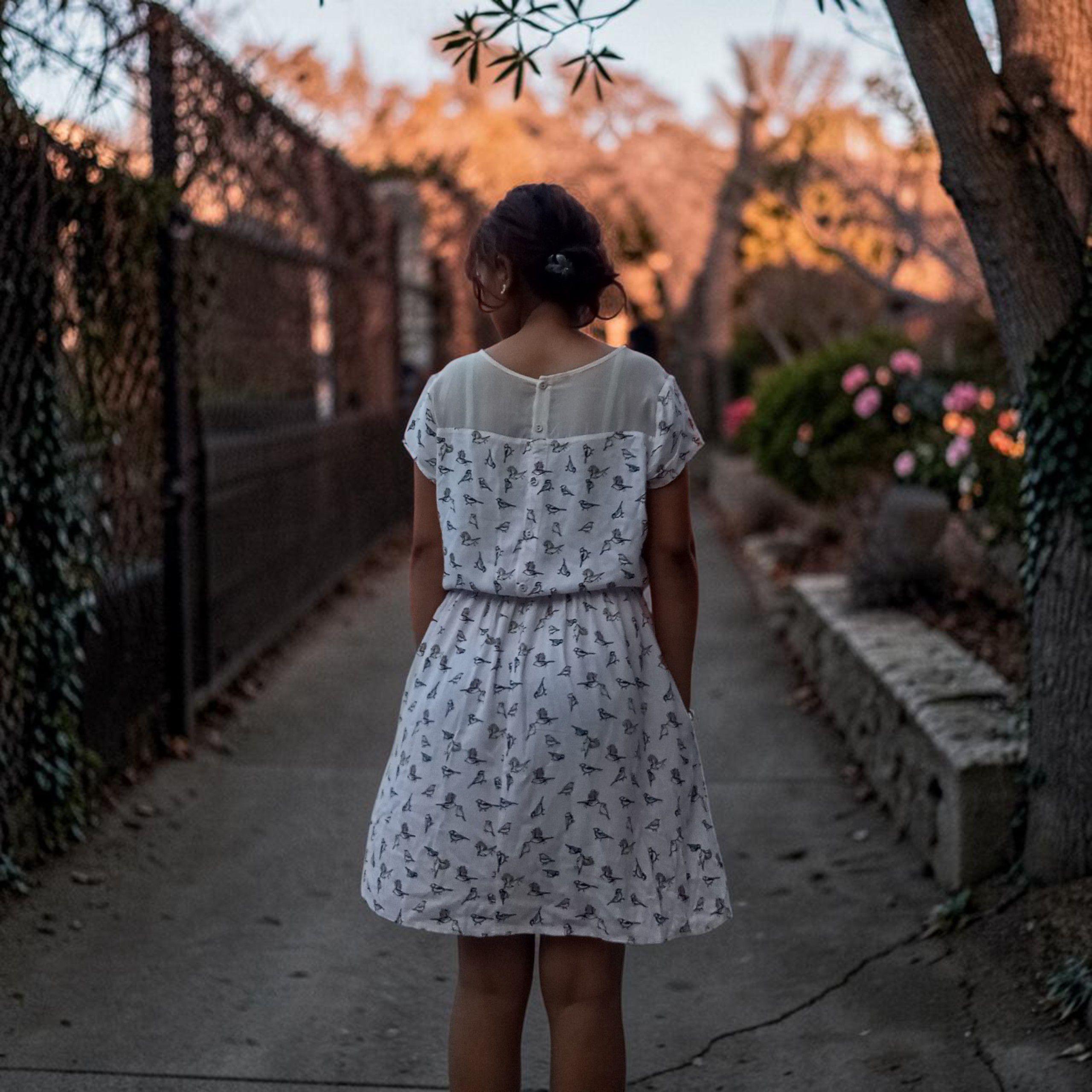 H&M Bird Print Dress - Thumbnail 2
