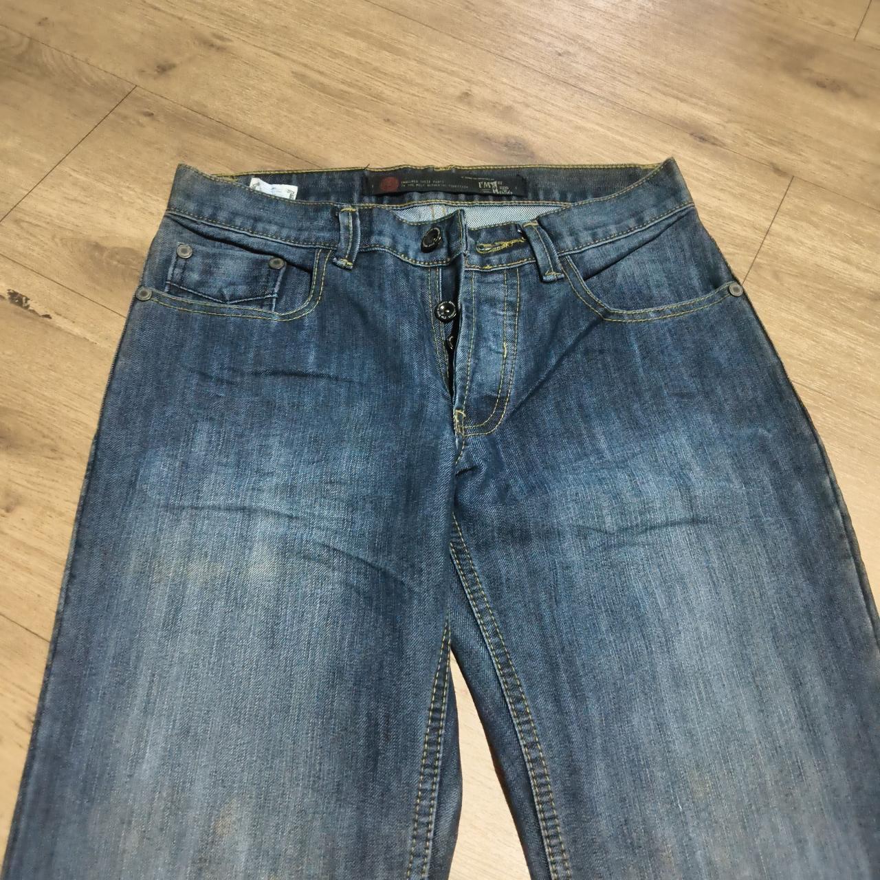 Vintage Style Wide Bootcut Jeans - Thumbnail 3