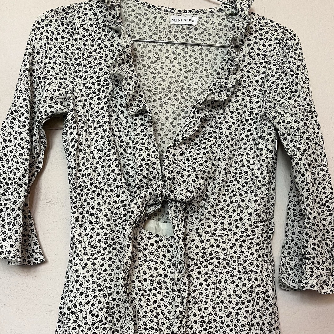 A Floral dress.
