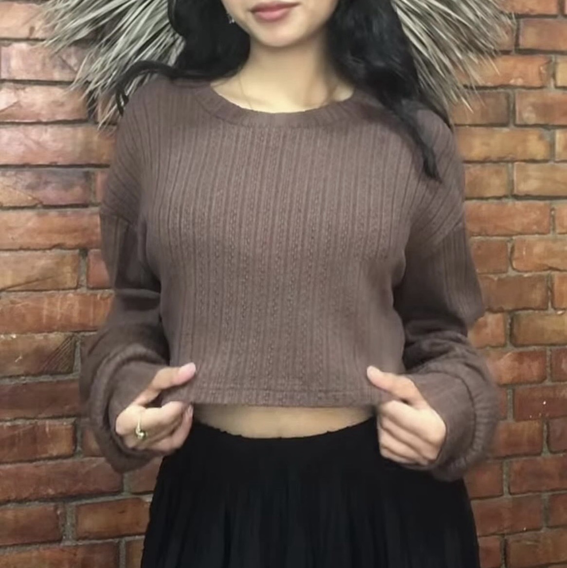 Crop tee