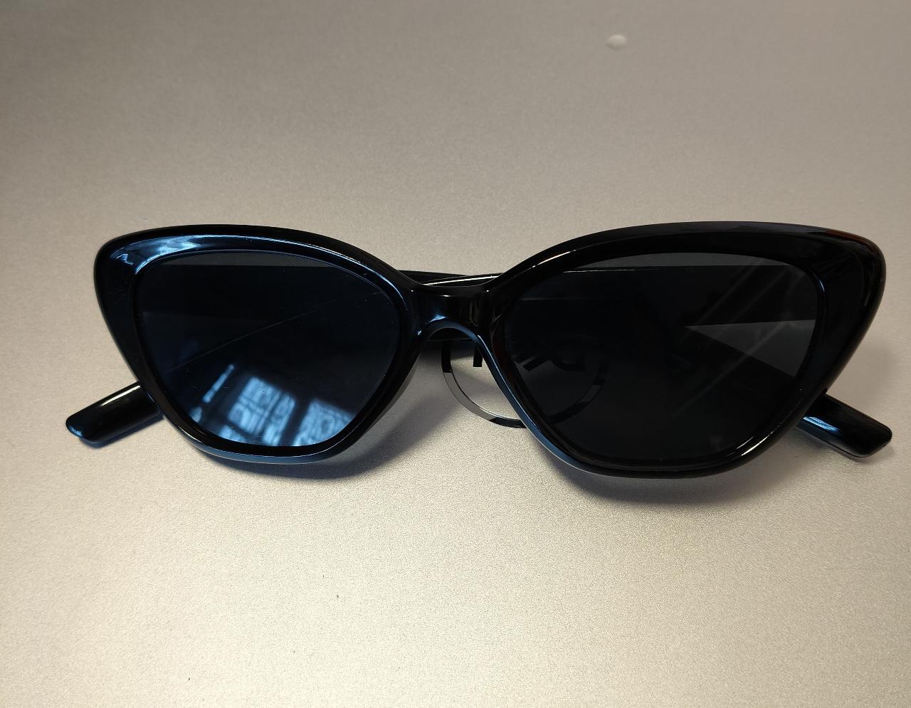 Black Cat-Eye Sunglasses 🕶️
✨