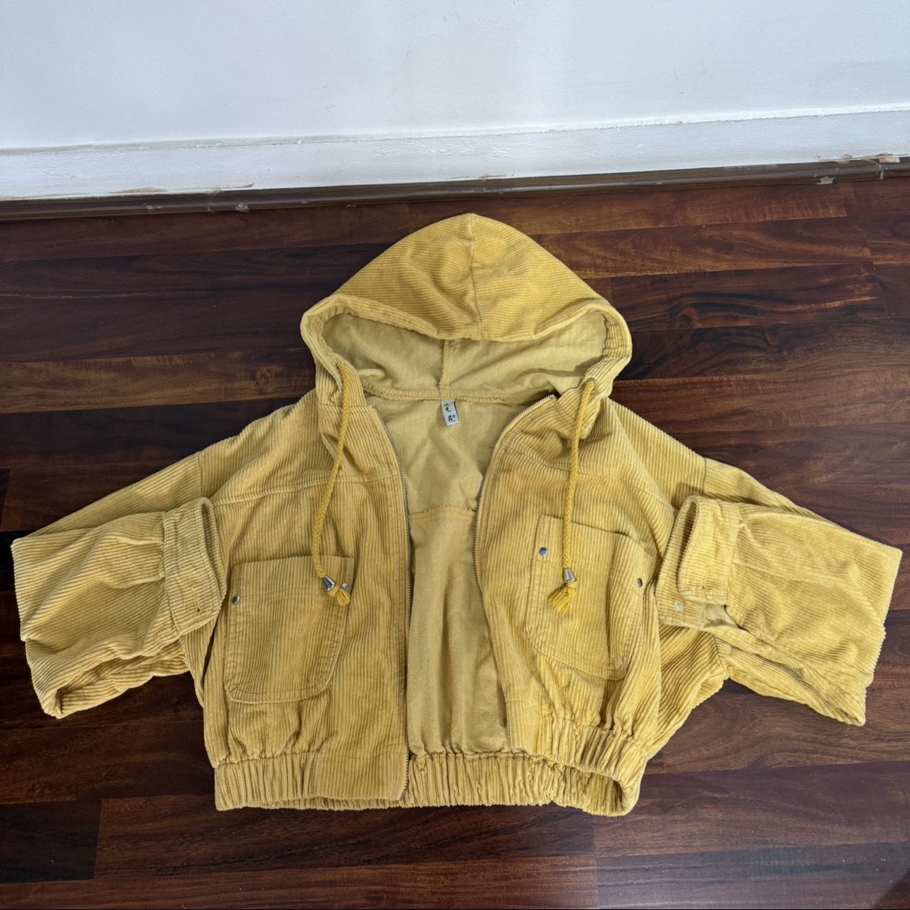 Cropped Corduroy Jacket