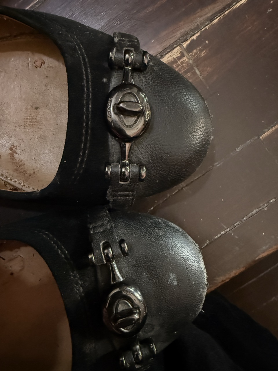 Closed-toe flat shoes (Coach New York). - Thumbnail 2