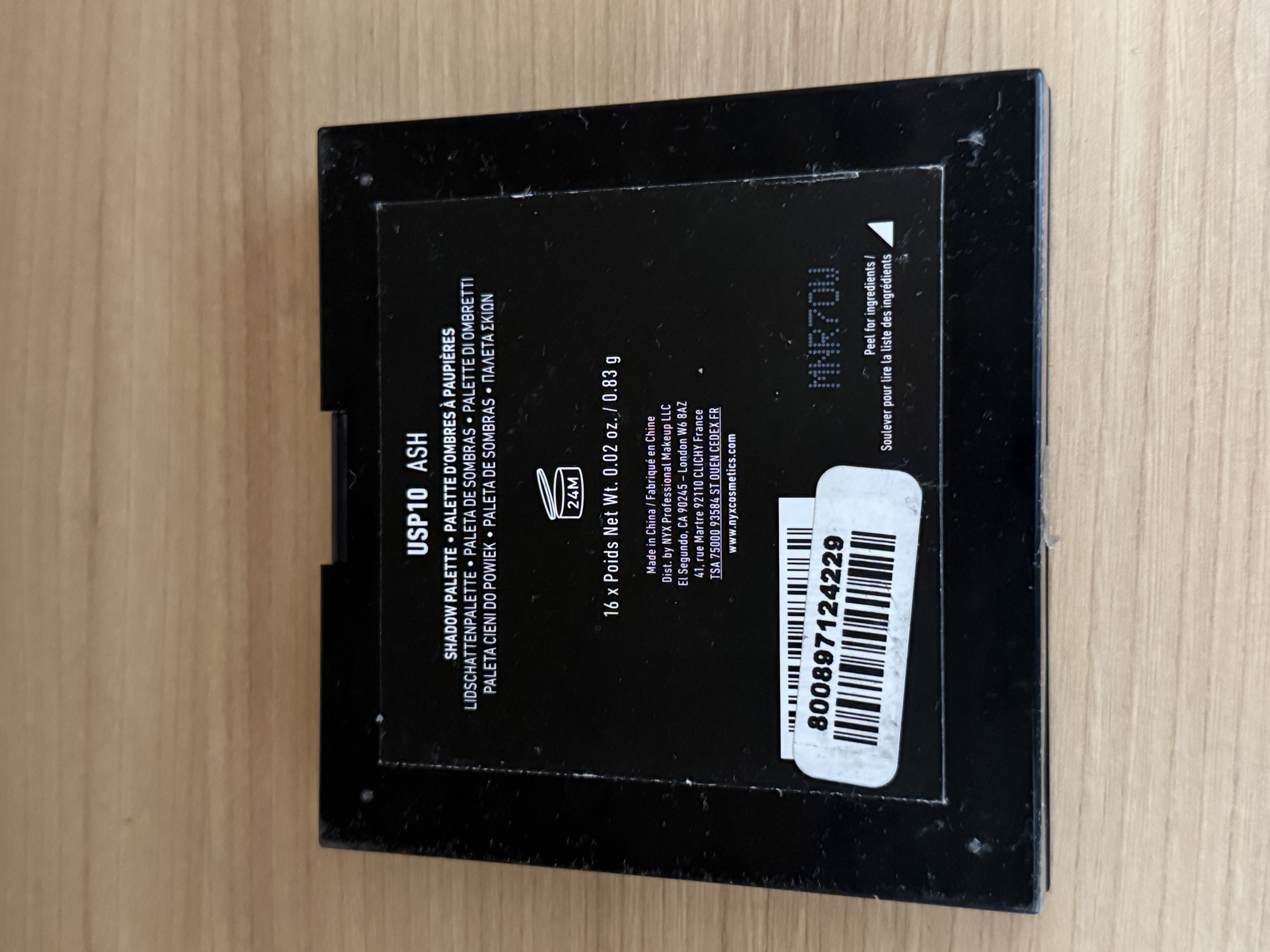 NYX Ultimate Eyeshadow Palette USP10 ASH - Thumbnail 2