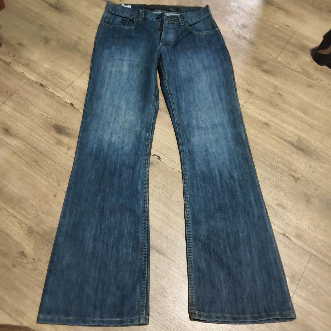 Vintage Style Wide Bootcut Jeans - Thumbnail 4