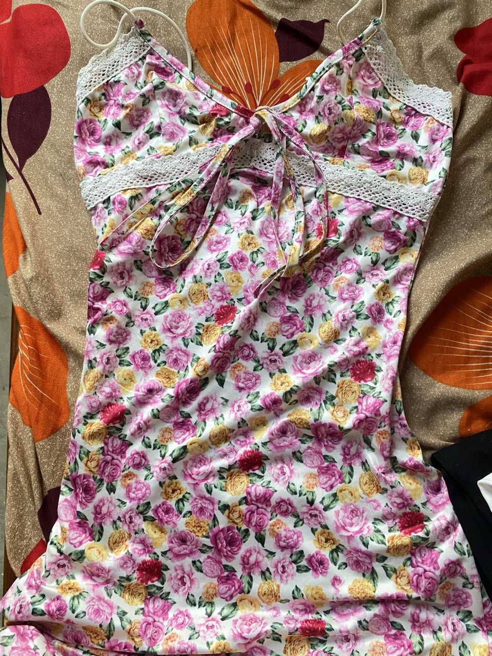 Floral Bodycon Dress - Thumbnail 4