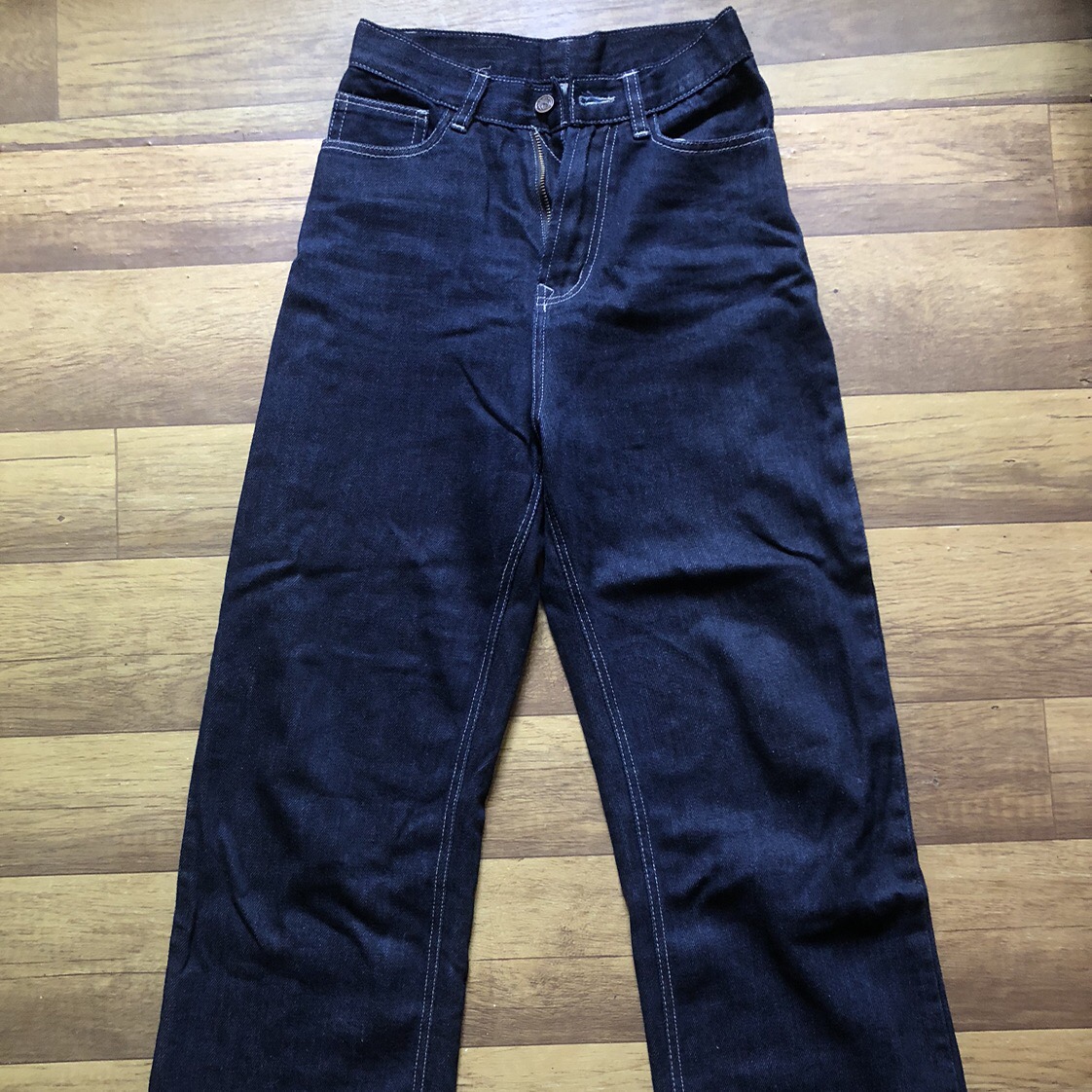 Dark blue denim