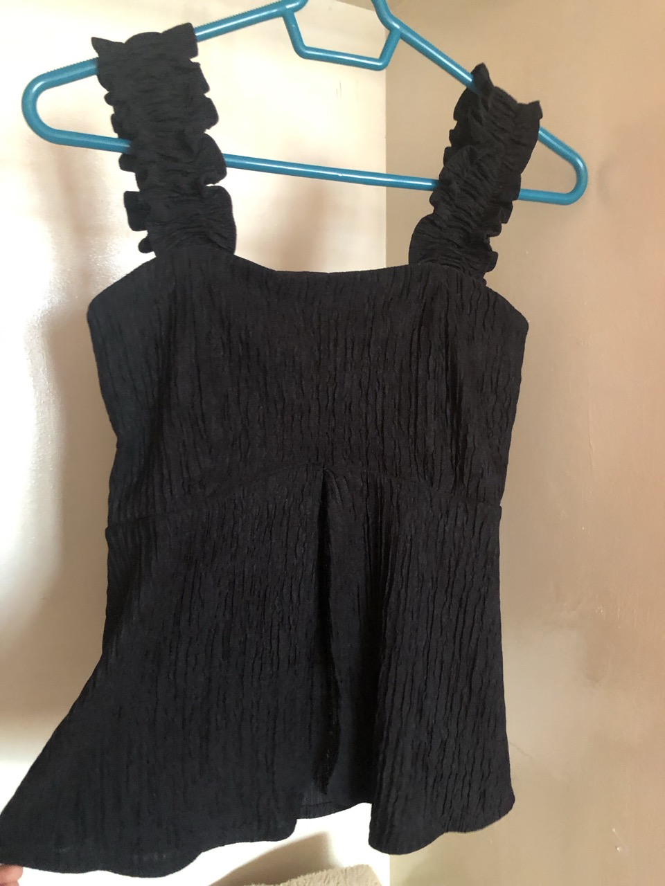 Ruffle Babydoll Top - Thumbnail 4