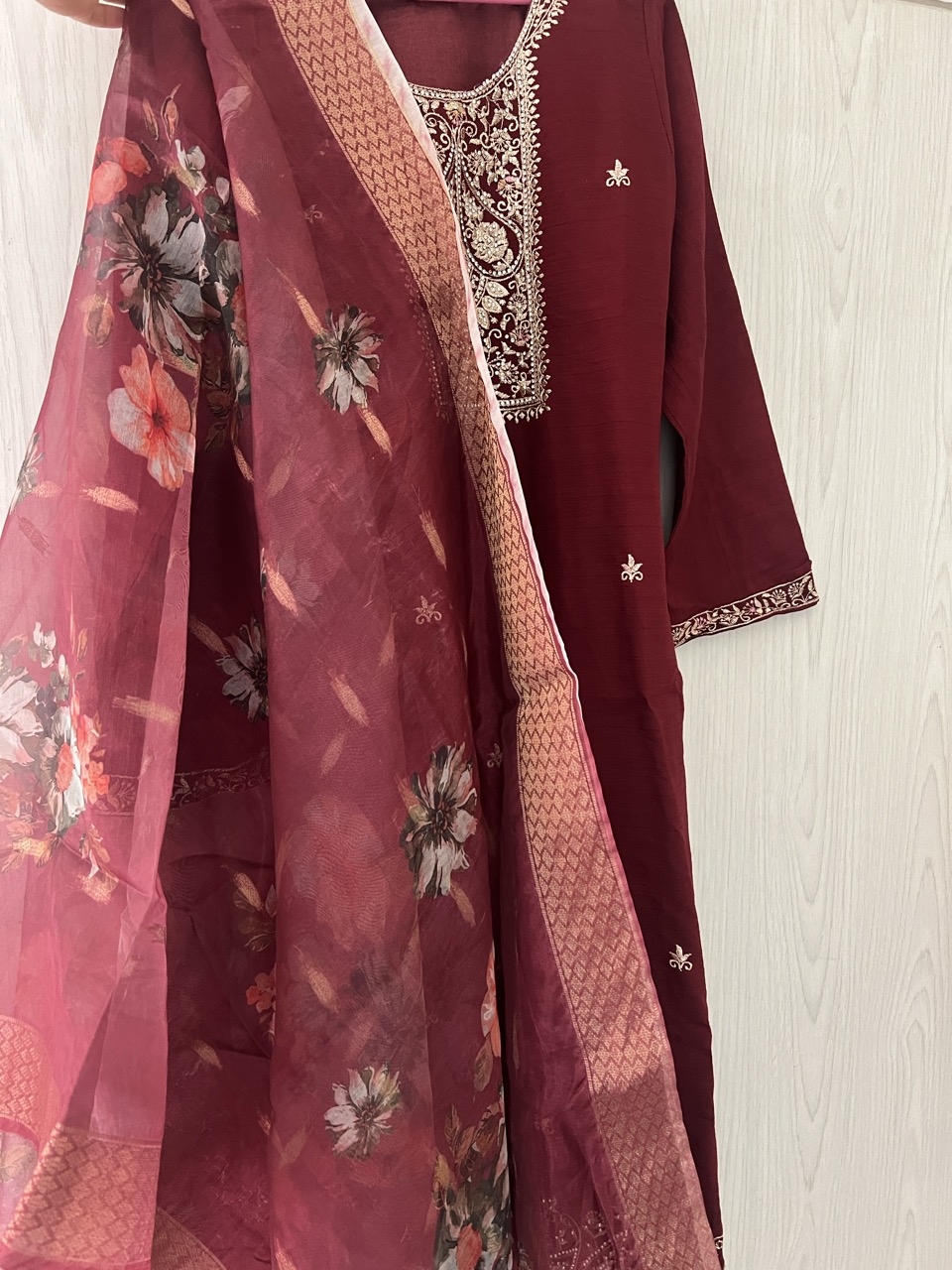 Maroon Full 3 Piece Set - Thumbnail 4
