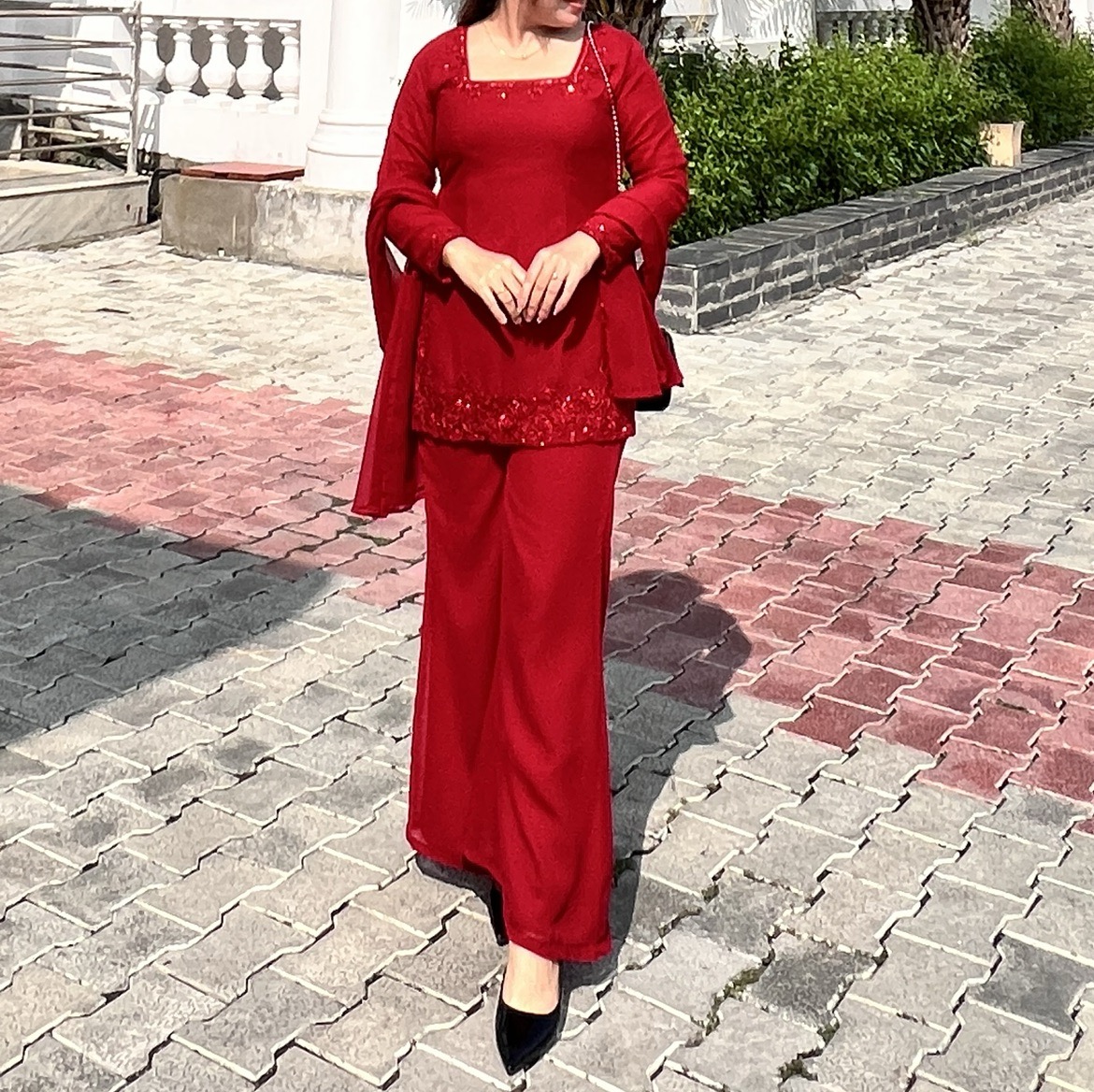 Red 90’s Kurti