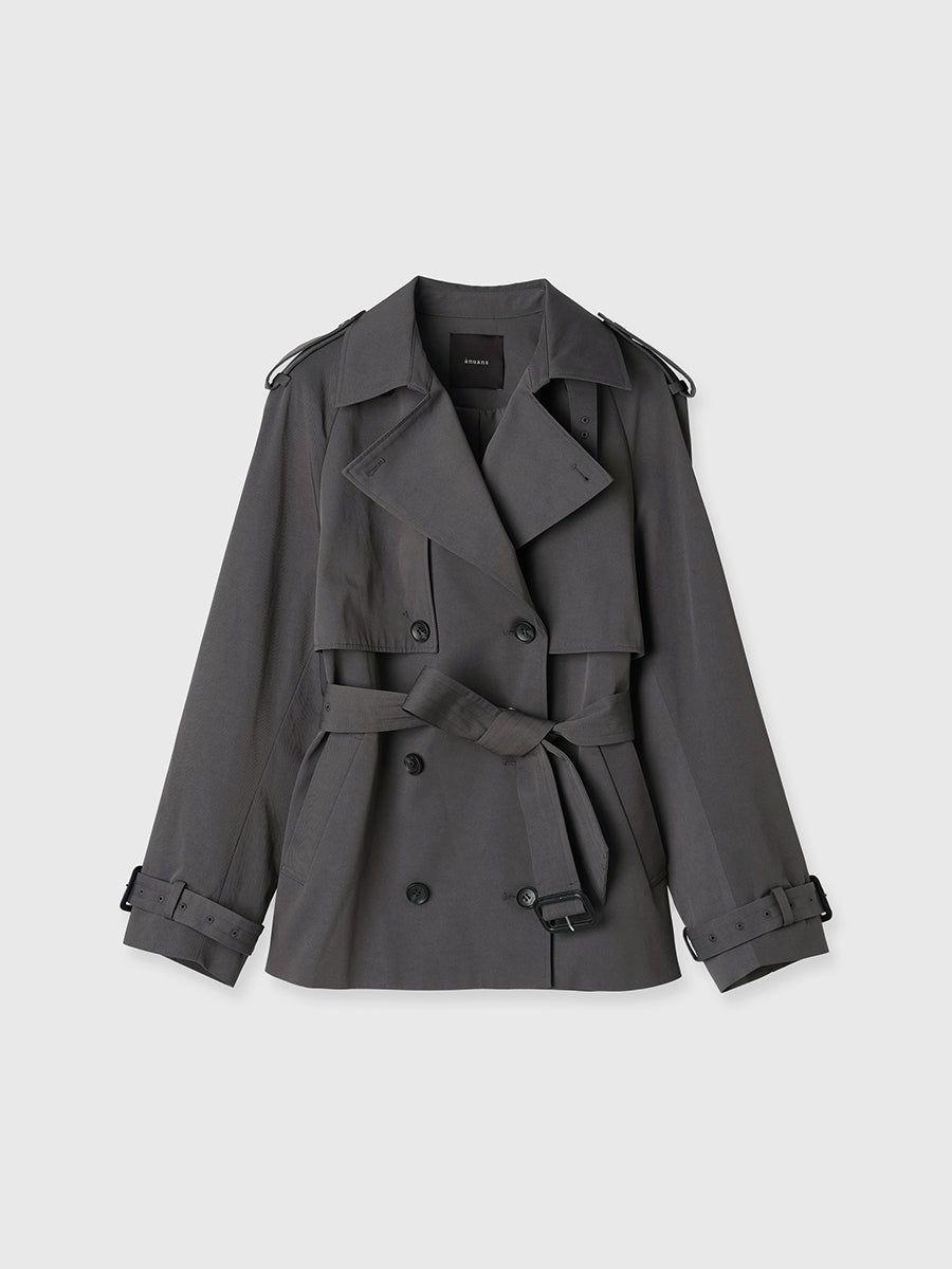 Half Trench Coat - Thumbnail 2