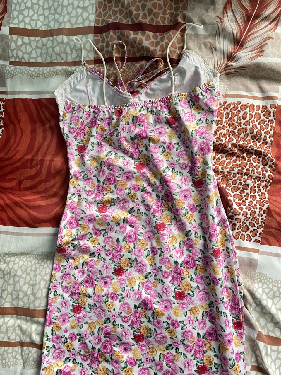 Floral Bodycon Dress - Thumbnail 2