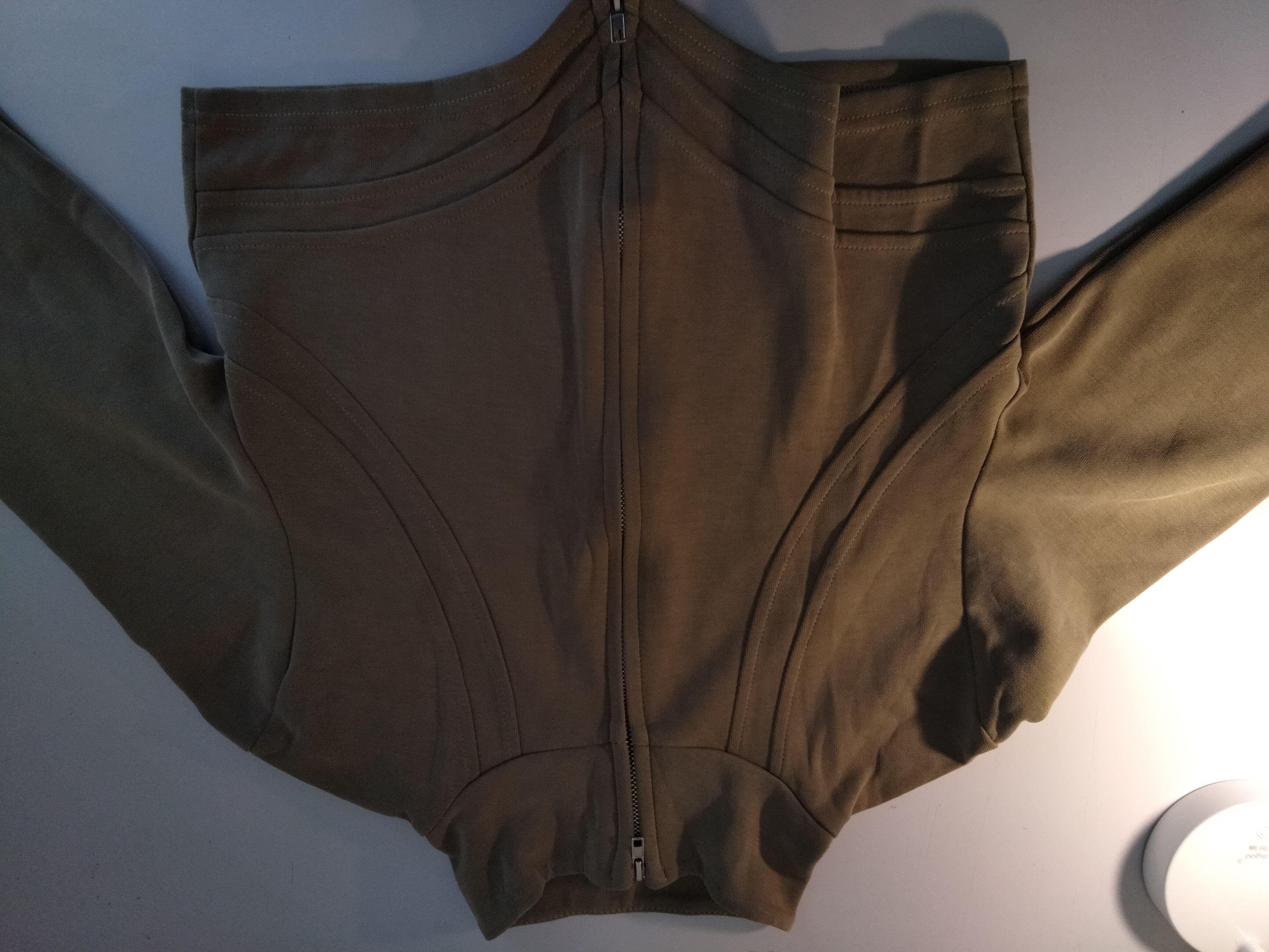 Full Sleeve Corset Zip Jacket - Thumbnail 2