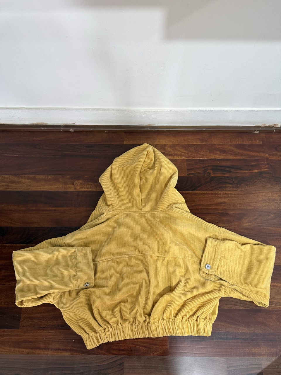 Cropped Corduroy Jacket - Thumbnail 4