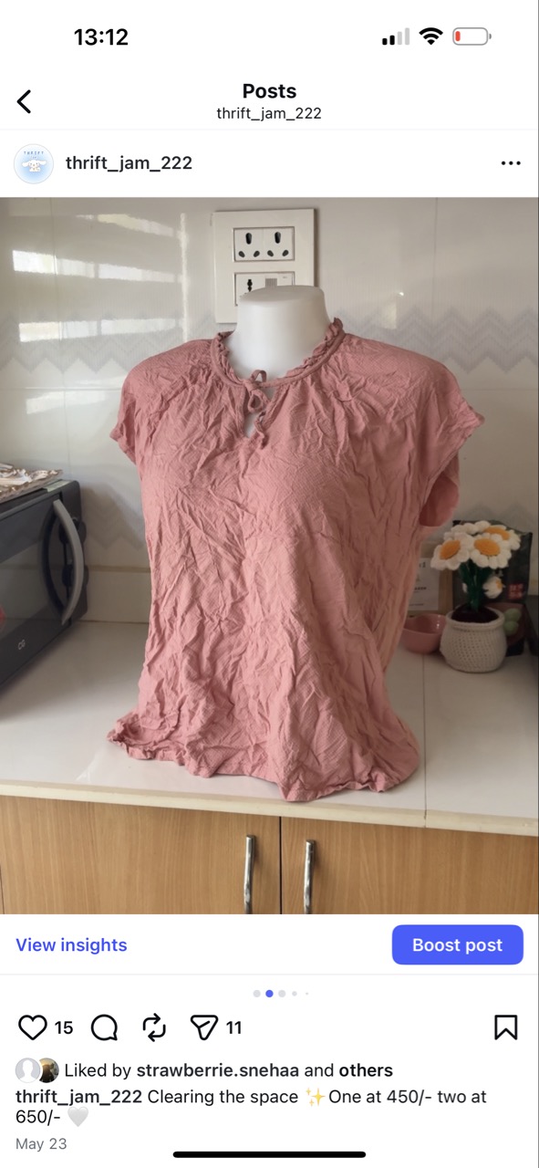 Not Fitted Not Oversized Shirt - Thumbnail 2
