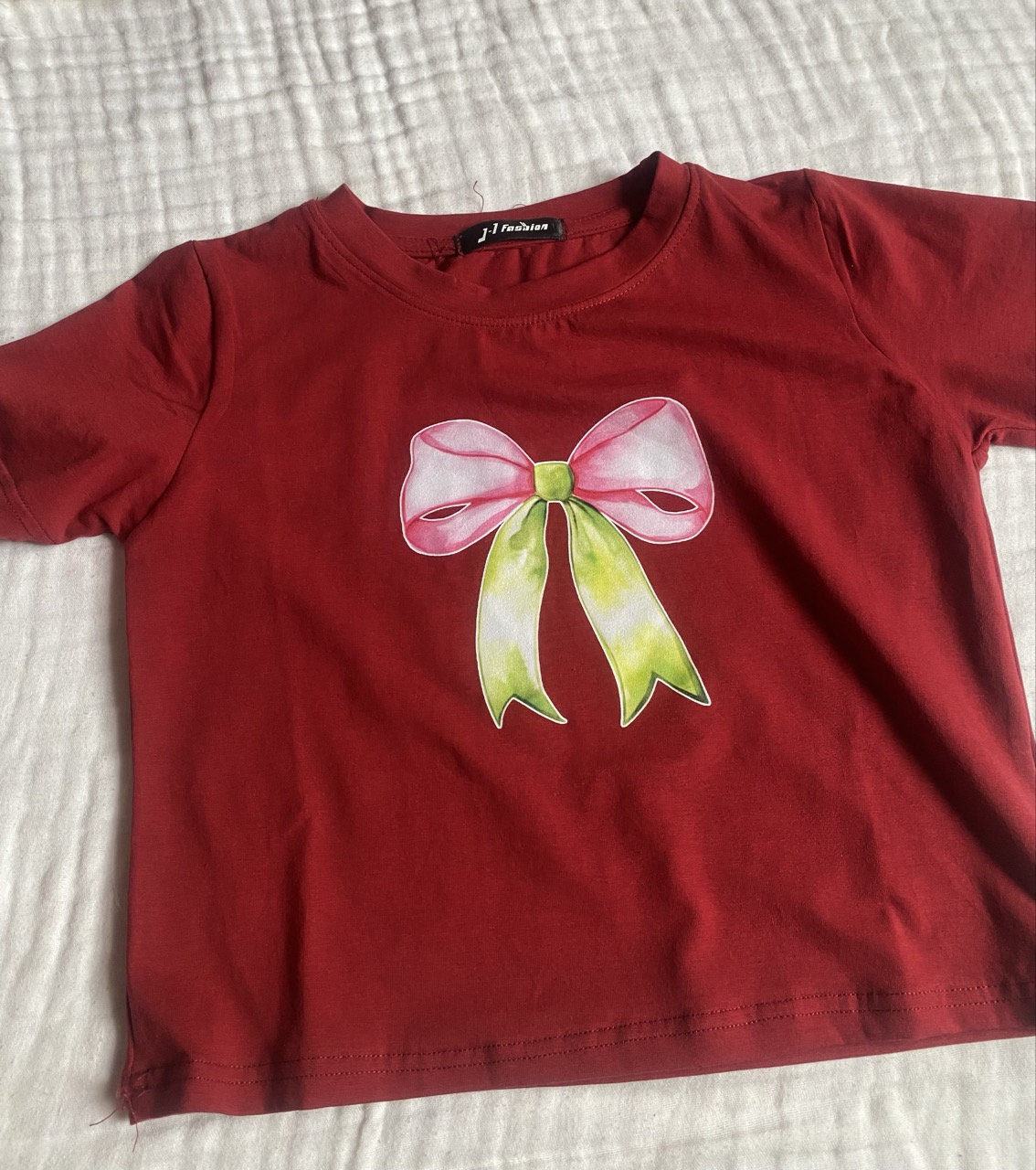 Pinterest Crop Tee - Thumbnail 2