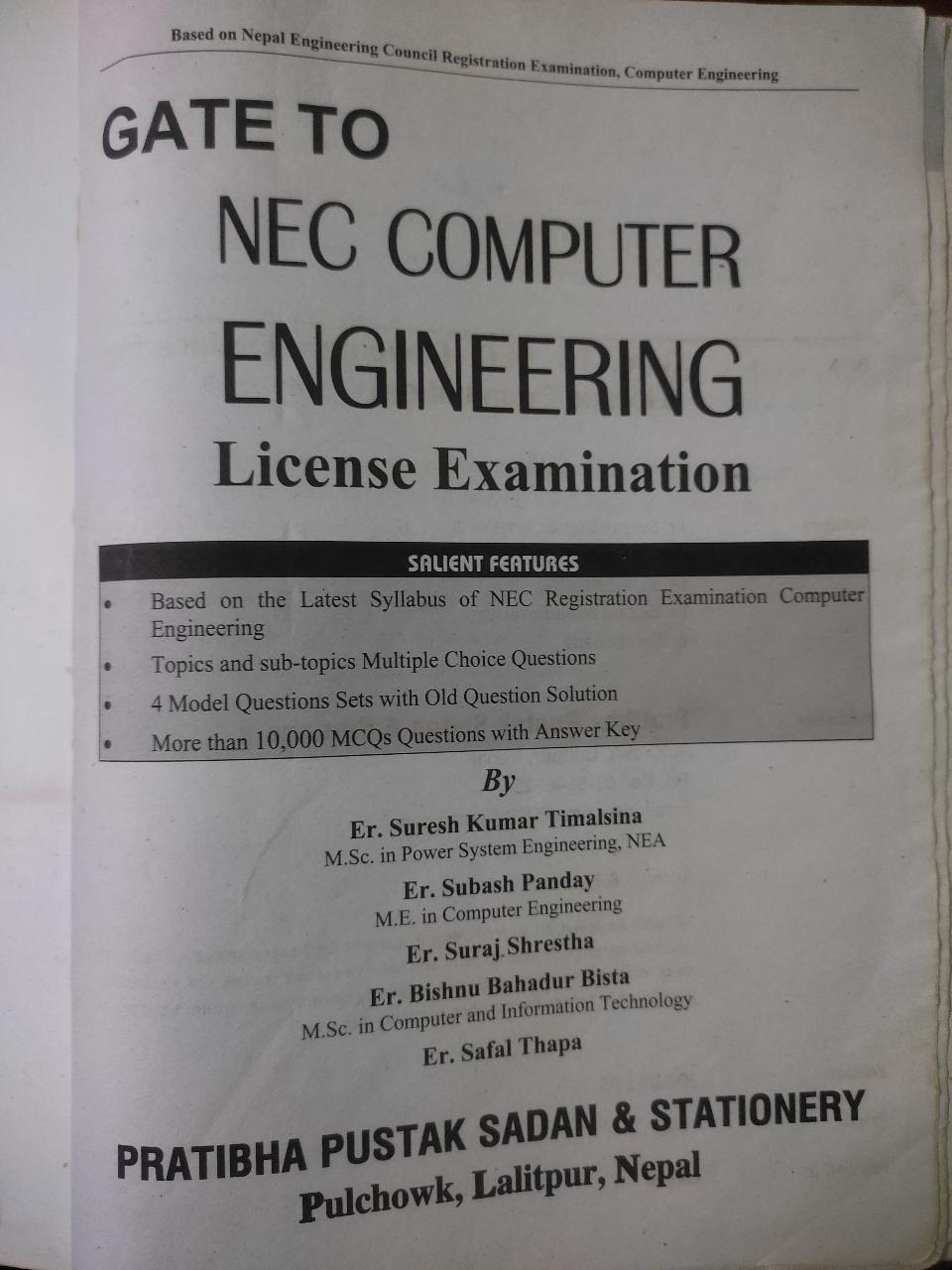Engineering License Preparation Book For Computer Engineer - Thumbnail 3