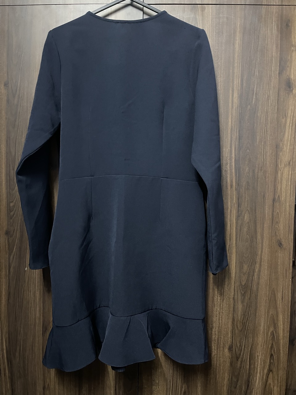 River Island Navy Button Detail minidress - Thumbnail 3