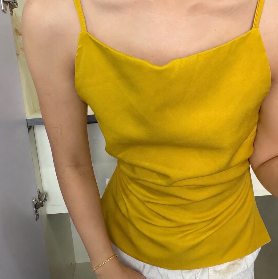 Back Sleeves Slip style Top