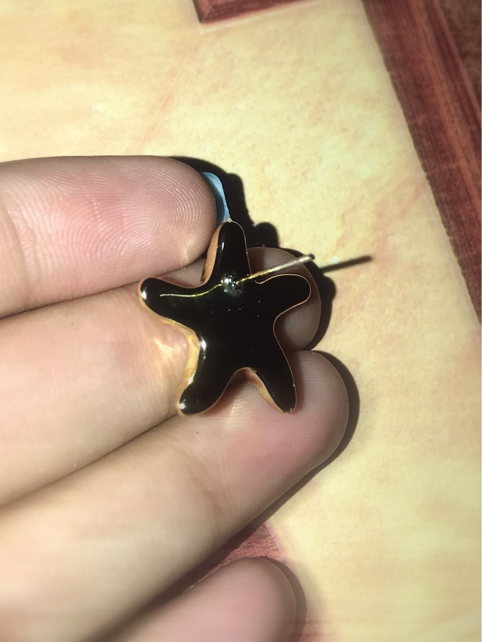 Gold Starfish Earing⭐️ - Thumbnail 4